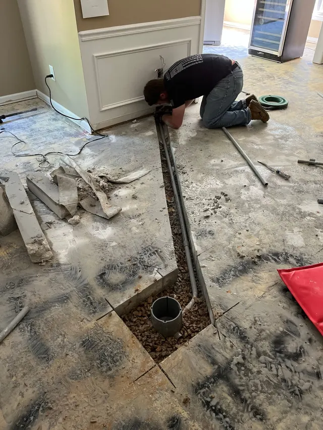Rough-in wiring by J&E Electric